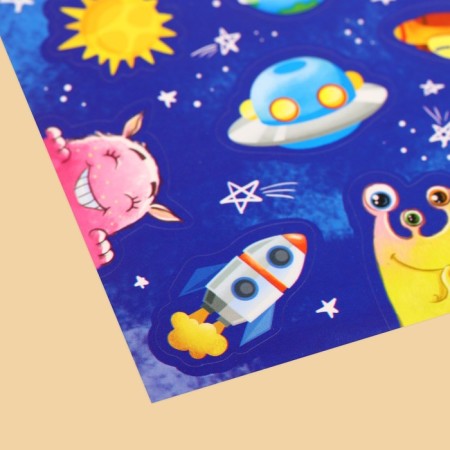 Paper stickers "Galaxy", 11 x 16 cm-2