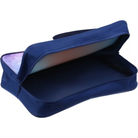 Folder with handles textile A4, 350x270x100 mm, cold heart-1
