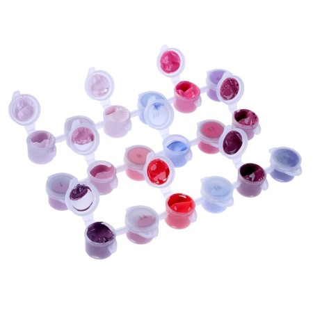 A set of acrylic paints "Passion", 18 colors-2