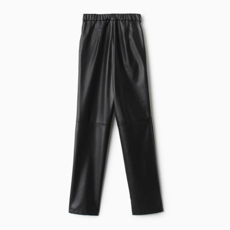 Women's pants (eco -leather) minku: Eco leather Black color, size 50-8