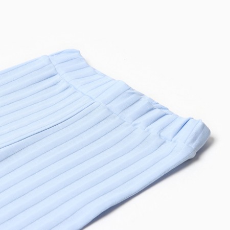 Pants children, color light blue, height 68 cm-1