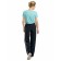 Female trousers, size 46, dark blue color