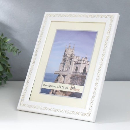 Фоторамка пластик 15х21 см 2315-1105-1G-2