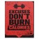 Picture on the canvas "Assigning do not burn calories" 38x48 cm