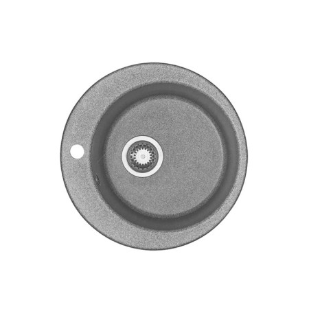 Kitchen sink "Iveria", d = 480 mm, color gray color