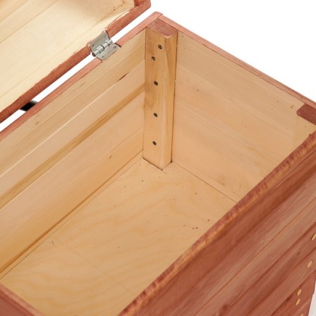 The chest "Globus", linden, sea, 55x35x57cm, "Dobroparov"-2
