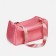 Sports bag on lightning, adjustable belt, pink color