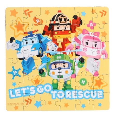 Puzzle "Robocar Poli. Rescuers in the case ", 36 elements-3