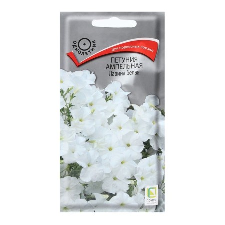 Petunia flowers ampel "avalanche white" 10 pcs