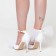 Women's shoes, white color, size 38