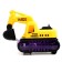 Excavator "Builder", works from batteries, light, sound