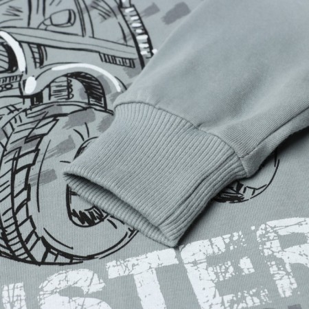 Pajamas for a boy, gray color, height 98 cm-2