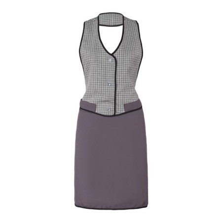 Apron Gabardin, p. 44-56, height 158-170, gray color