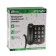 Wired phone Ritmix RT-520, light indicator, desktop-nasty, black