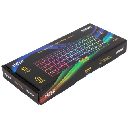 Hiper KGM5X Berserk game keyboard, black-2