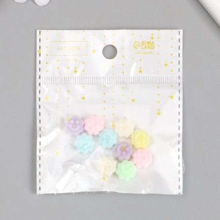 Busina for creativity velvet spraying "Flower-Smail. Delicate shades" 0.7x1.2x1.2 cm-3