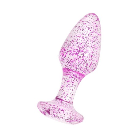 Toyfa anal plug, acrylic, purple color, 8 cm, D 2.8 cm-4
