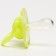 Nipple - silicone dummy classic, from 0 months, with a cap, yellow color