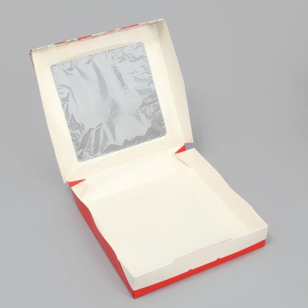 Confectionery packaging, box with lamination "Sweet gift", 20 x 20 x 4 cm-1