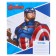 A set of first grader in the folder, avengers, 30 items