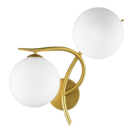Wall lamp EVOLUCE. Sle2210-201-02. Artu. 2x5 W, G9, 4000K, 34x36 cm, gold color-3