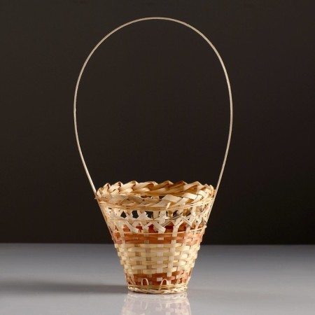 Basket "glass", 14 × 16 cm, bamboo