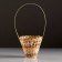 Basket "glass", 14 × 16 cm, bamboo