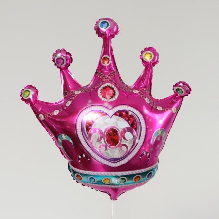 Foil ball 24 "Pink Crown"