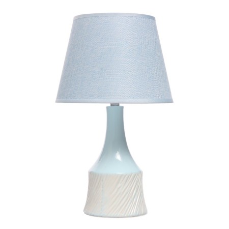 Table lamp "turquoise" E14 40W Blue 22x22x38cm-5