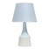 Table lamp "turquoise" E14 40W Blue 22x22x38cm