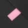 Textile strip "122-128", 5 x 1.1 cm, pink color