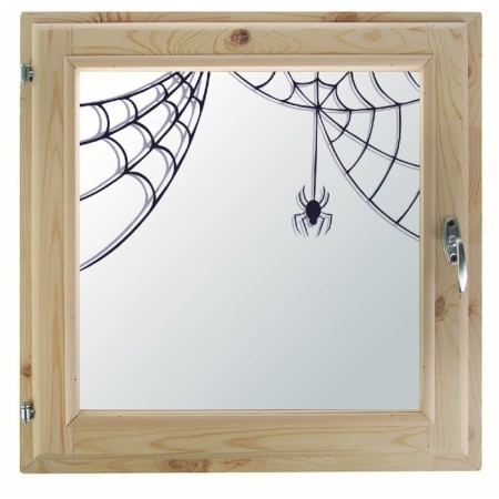 Window, 50 × 60cm, "spider", single -chamber double -glazed window, with a seal