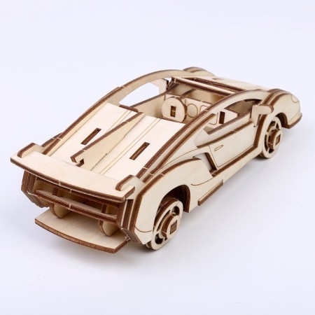 Designer made of wood "Sports Machine"-2