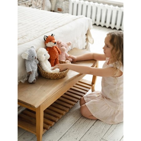 Soft Gulliver toy "lamb elf", white color, 28 cm-14