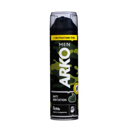 Arco Men Anti-Irritation shaving gel, 200 ml