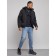 Sports male winter, size 62, black color