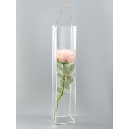Carriage for colors from PVC, white, moisture resistant, 50x10x10cm