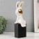 Souvenir ceramics "Bunny-cosmonaut" 9.9x10x21.5 cm