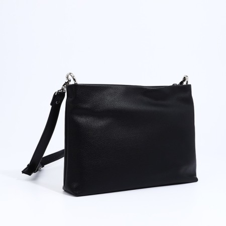 Richet Cross-Body bag, external pocket, black color-2