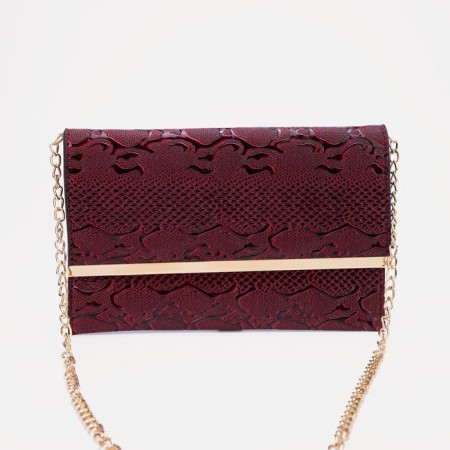 Set of bags with zipper, red color-3
