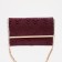 Set of bags with zipper, red color