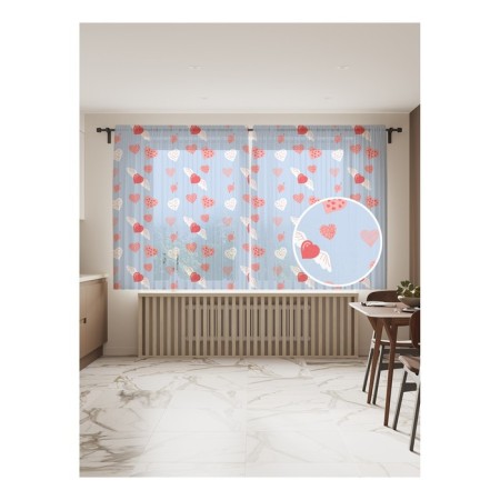 Photo "Inspired Hearts", size 145x180 cm, 2 pcs