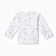 Nursery blouse, white/blue color, height 50 cm