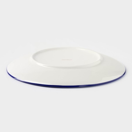 Poramic plate "Boda", d = 26.7 cm, blue color-2