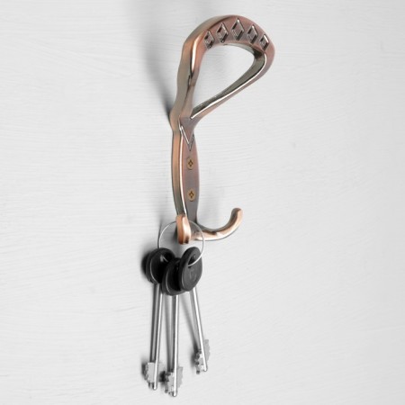 Hook furniture tundra TKT008, three -rod, copper-1