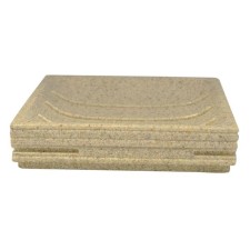 Soap dish Brick, beige color