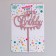Topper "Happy Birthday", color pink gold