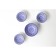 Boronnik ceramic shade "Mavlon", 680 ml, d = 16 cm, blue color