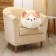 Soft toy "cat", 70 cm, white color