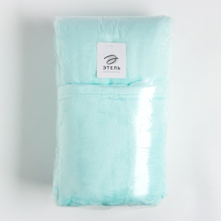 Blave with sleeves "Ethel", 150*200 cm, 30x50 cm, mint, 100% p/e-4